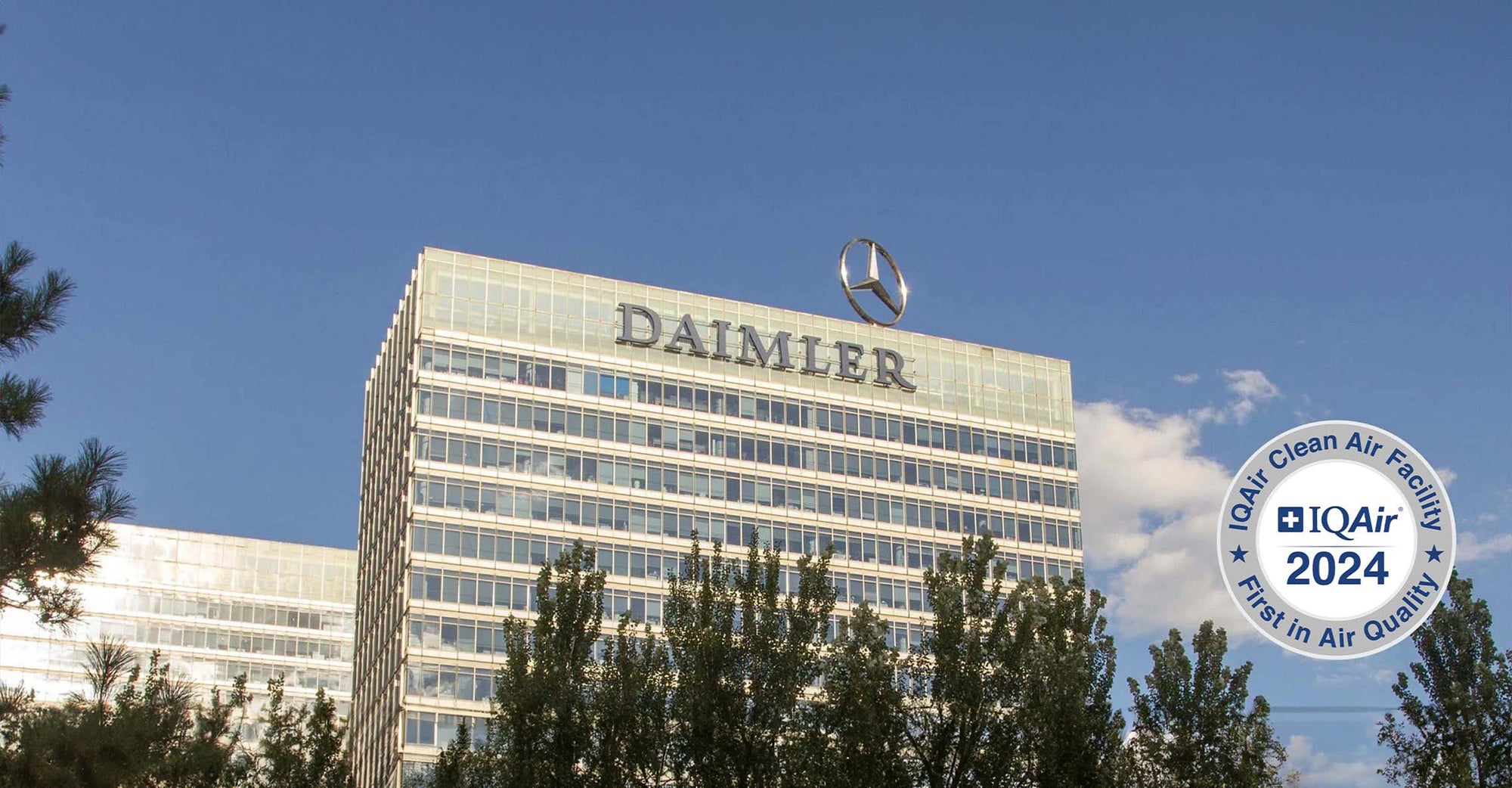 Clean air facility Daimler building