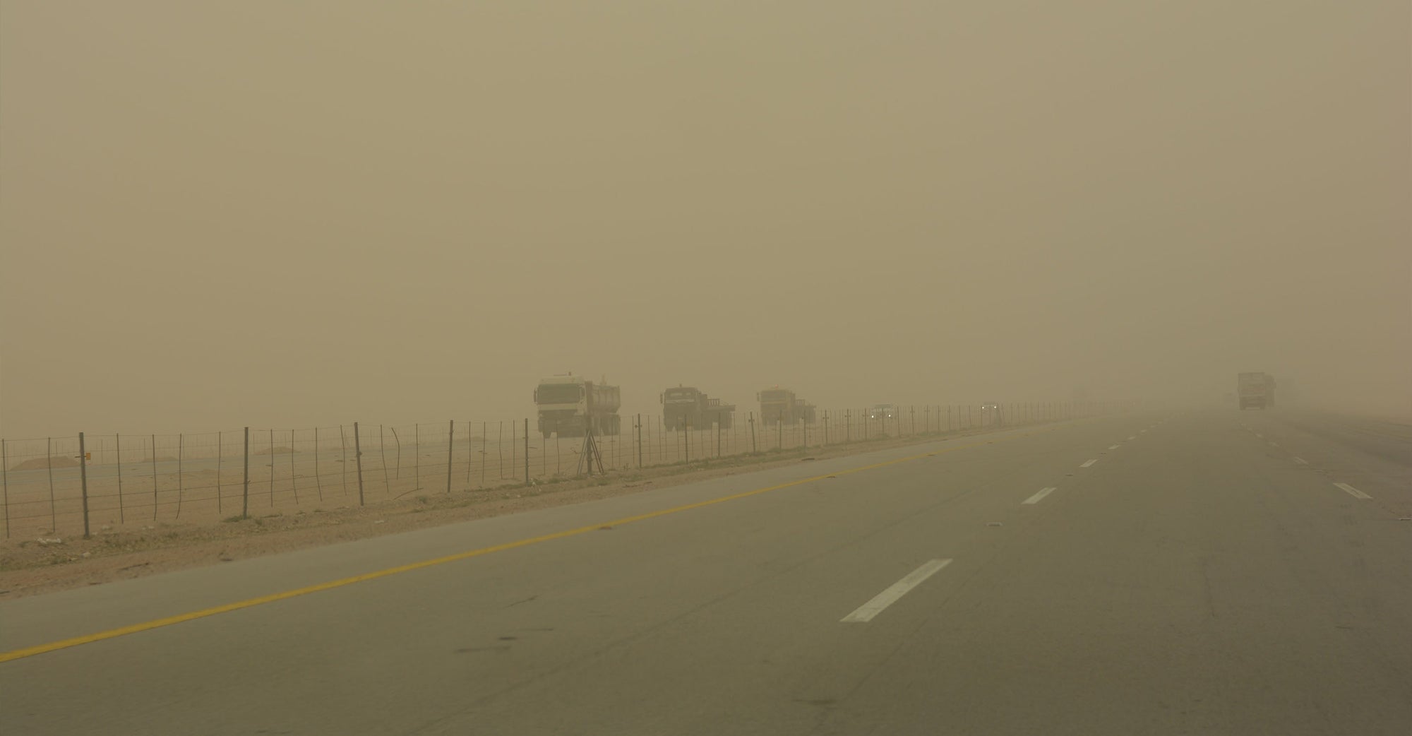 China Air Quality Alert: Northern China Sandstorm