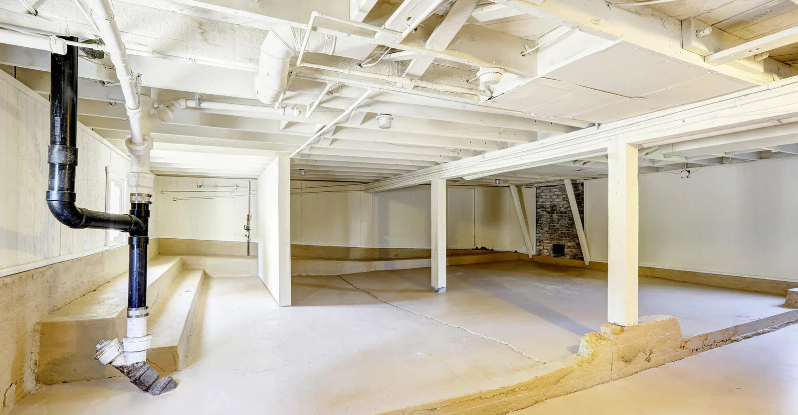 What causes mildew in basements